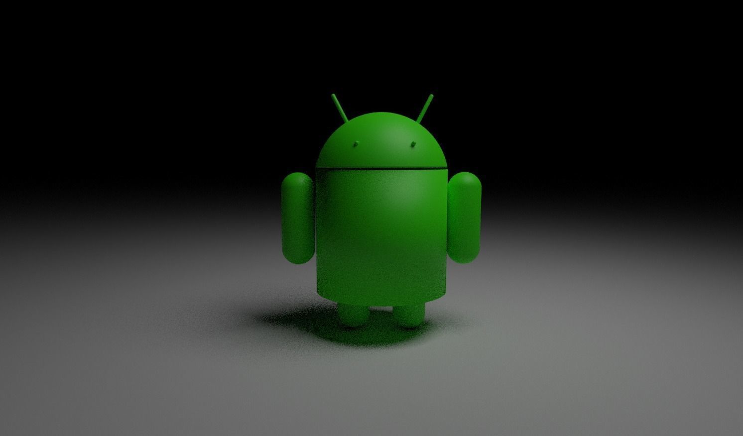 Beautiful android made in Blender 3D Free 3D model_1