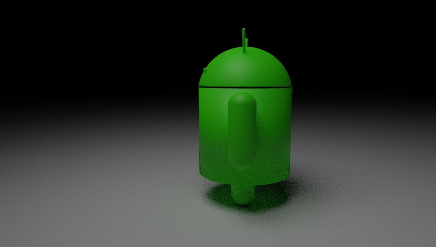 Beautiful android made in Blender 3D Free 3D model_4
