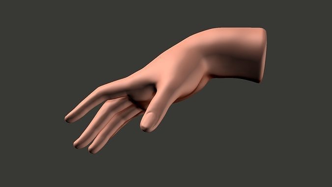 Female Hand 3d print 3D print model