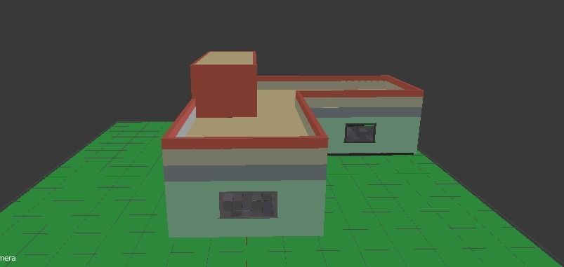 L-SHAPED HOUSE FREE FIRE Free 3D model_2