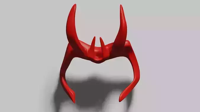 mascara helmet with horns