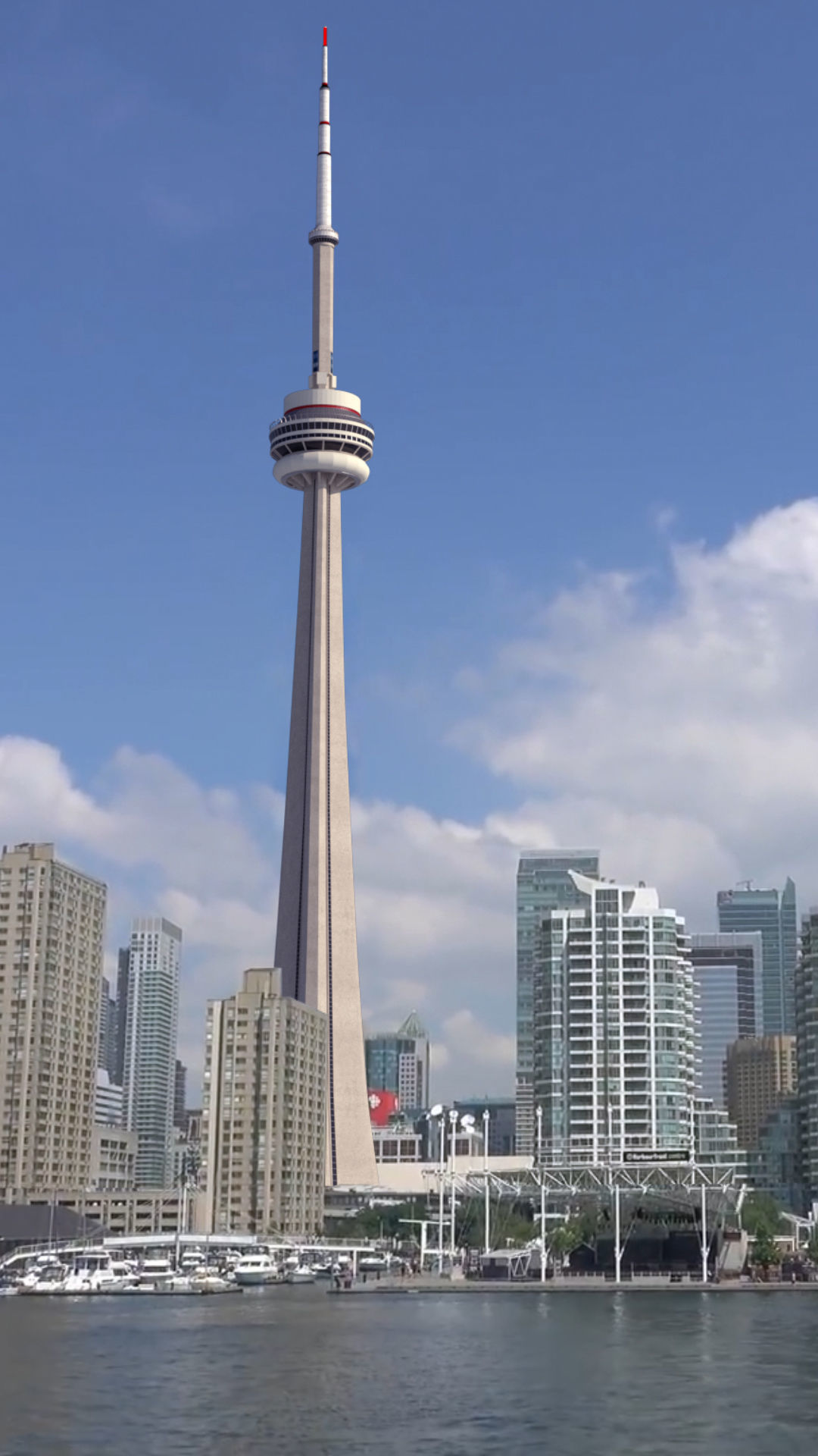 Cn Tower 3d model - Low Poly Game ready Low-poly 3D model_4