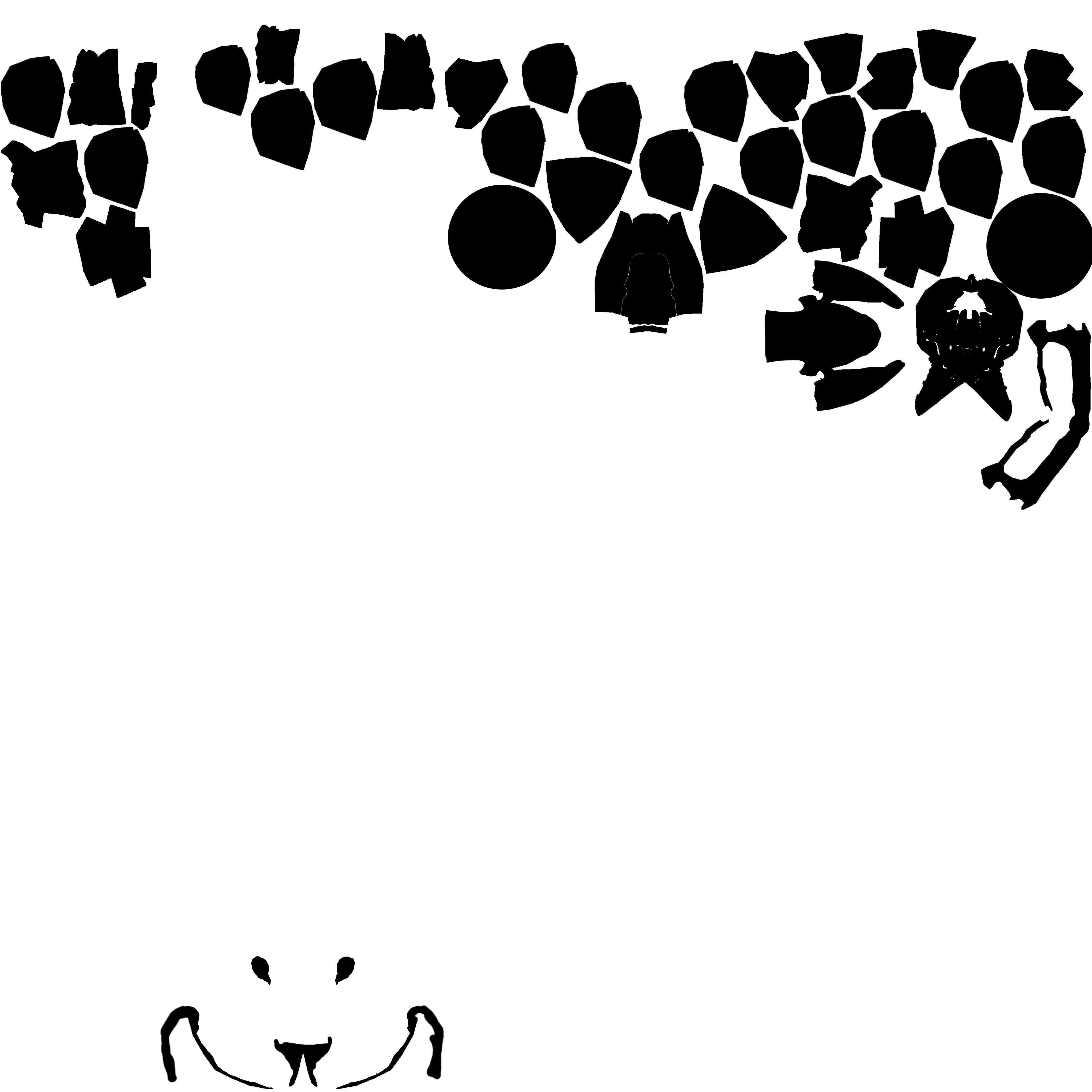 Leopard in wild 3D model_5