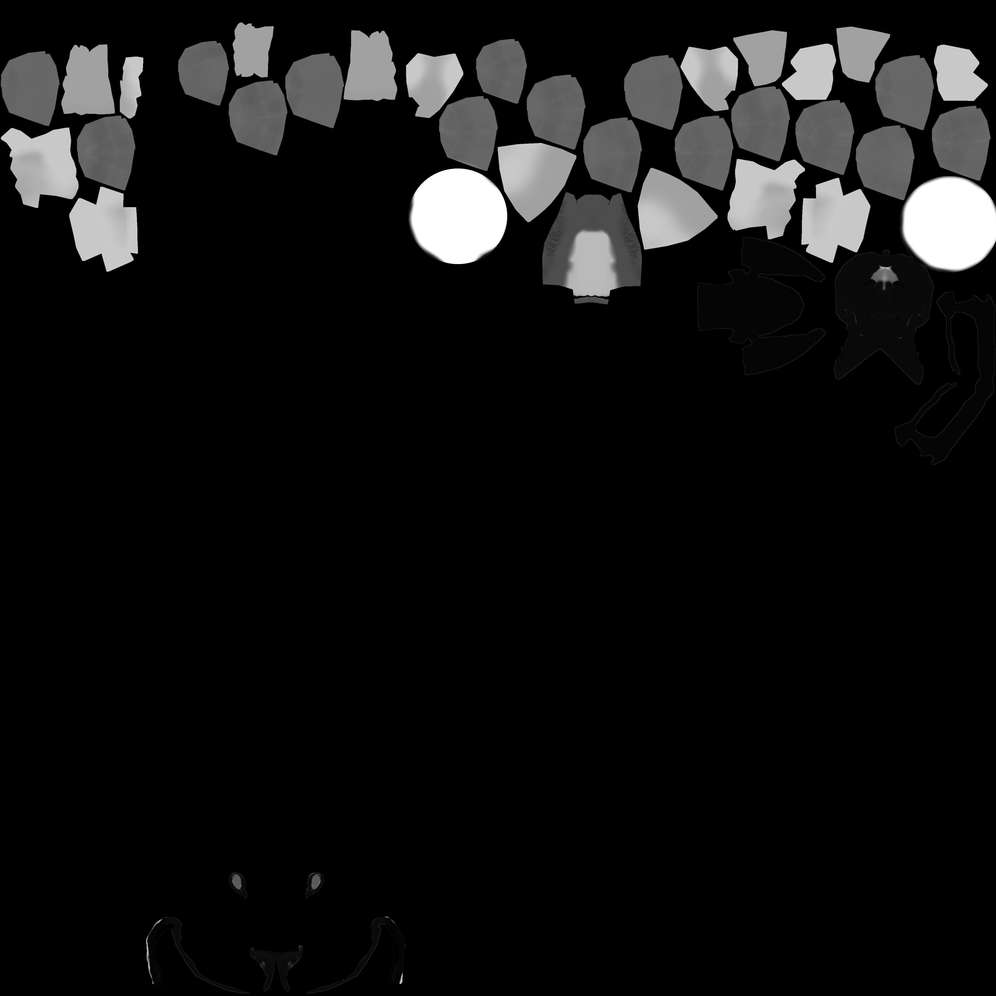 Leopard in wild 3D model_4