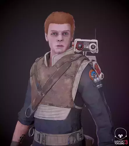 Cal Kestis Game Character -Ready To Rigg