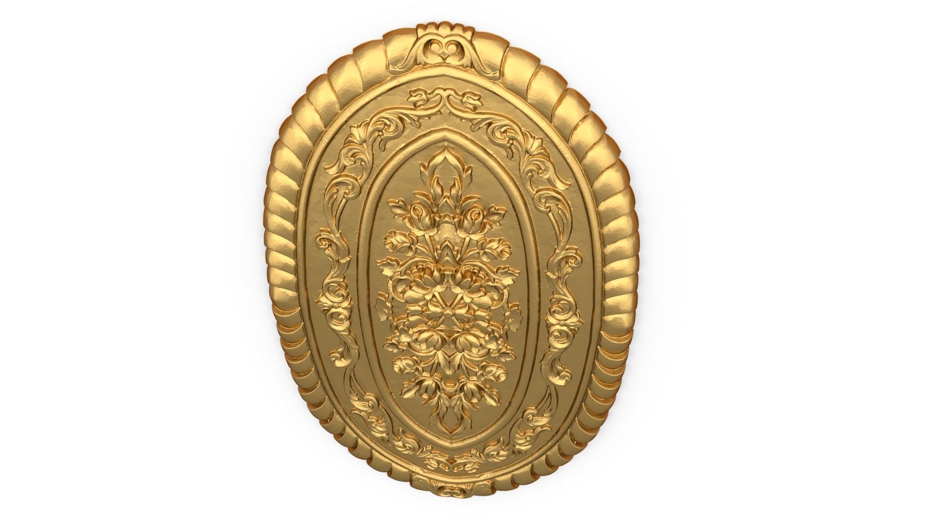 Classic decor ornament 57 3D print model_4