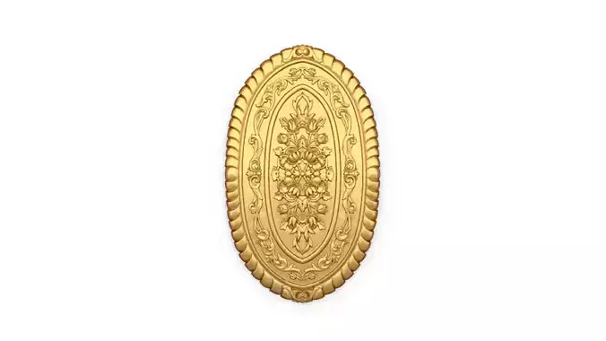 Classic decor ornament 57 3D print model