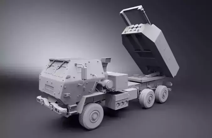 M142 HIMARS Scale model   3D print model