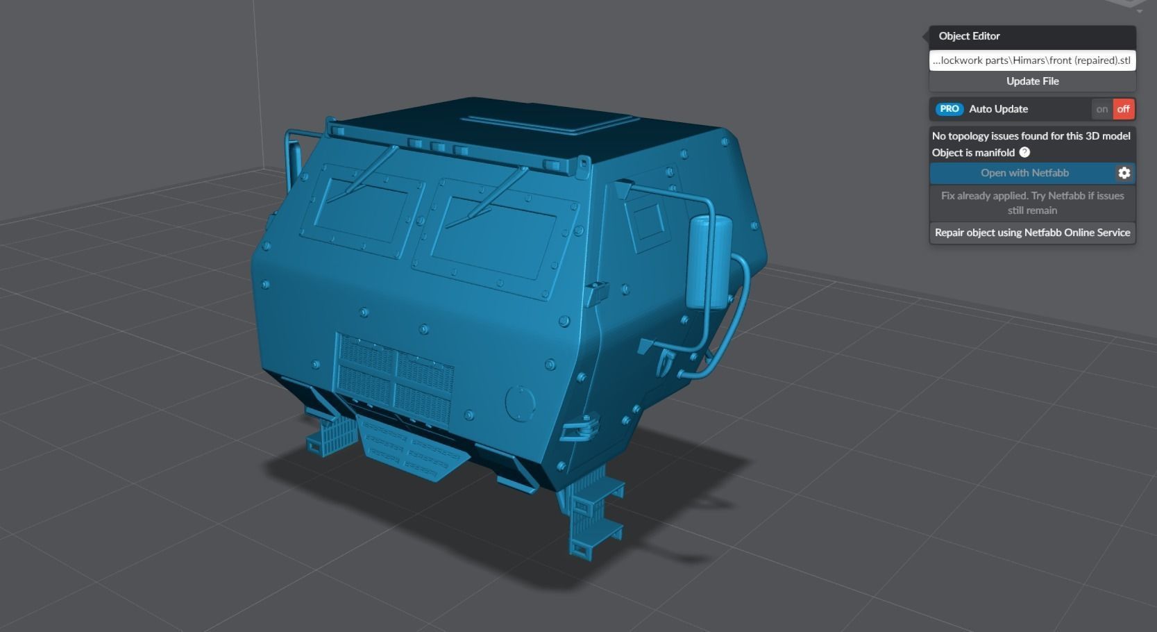 M142 HIMARS Scale model   3D print model_6