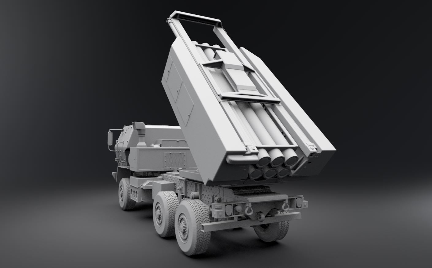 M142 HIMARS Scale model   3D print model_2
