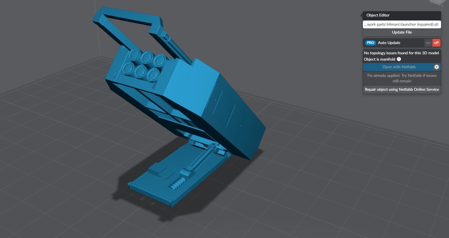 M142 HIMARS Scale model   3D print model_7
