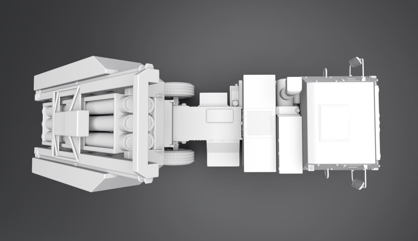 M142 HIMARS Scale model   3D print model_3