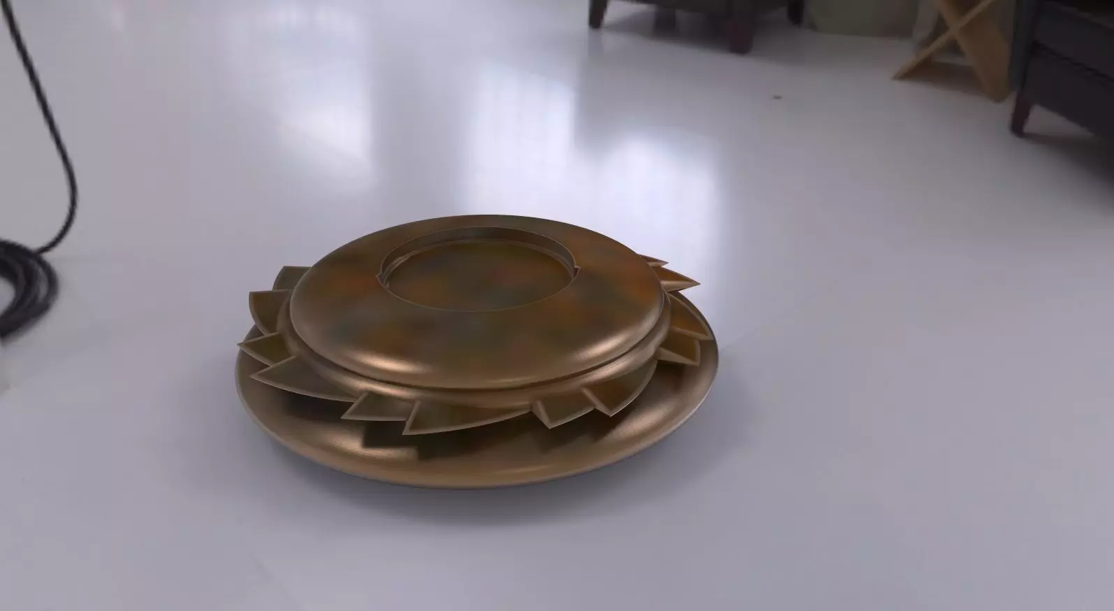 Compass fantasy prop 3D model | CGTrader