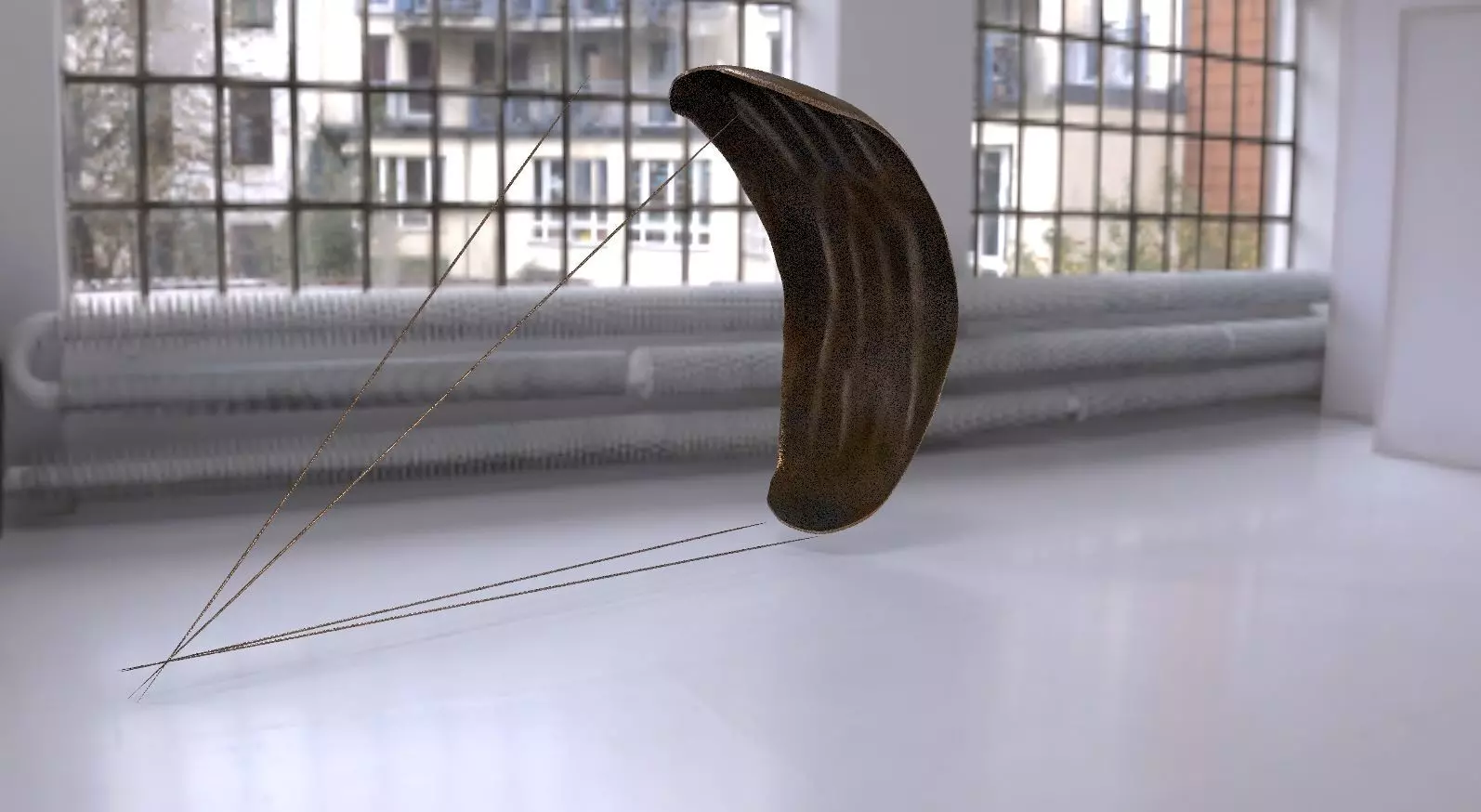 Parachute Kite 3D model 3D model