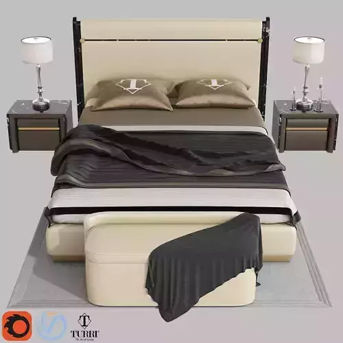 MADISON bed by Turri
