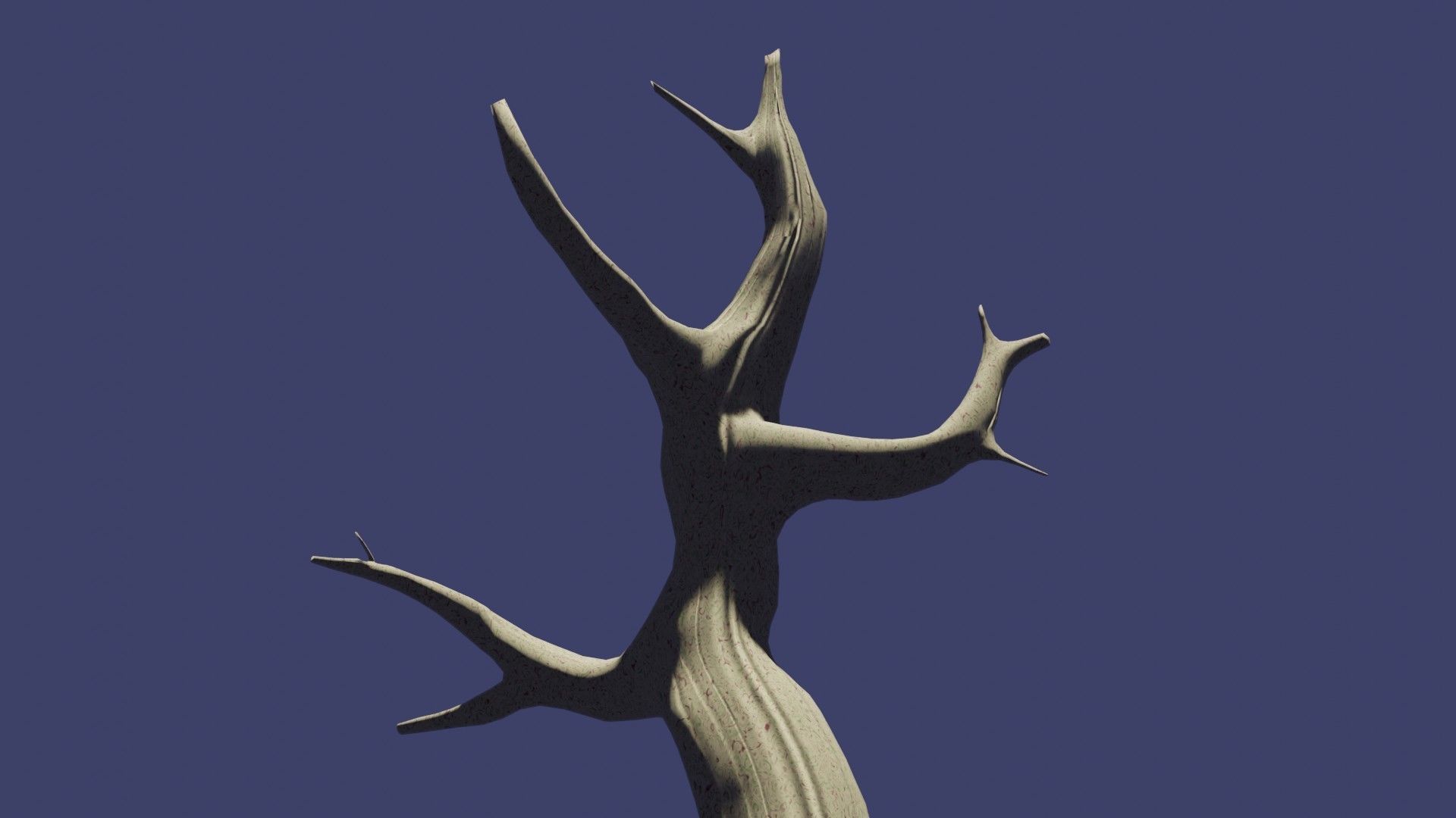 Old Dead Tree Free 3D model_2