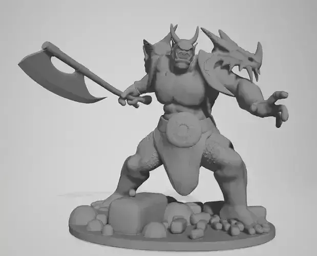 Orc Warrior Mini