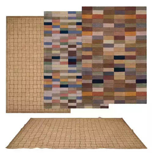 Rugs No 184 Low-poly 3D model