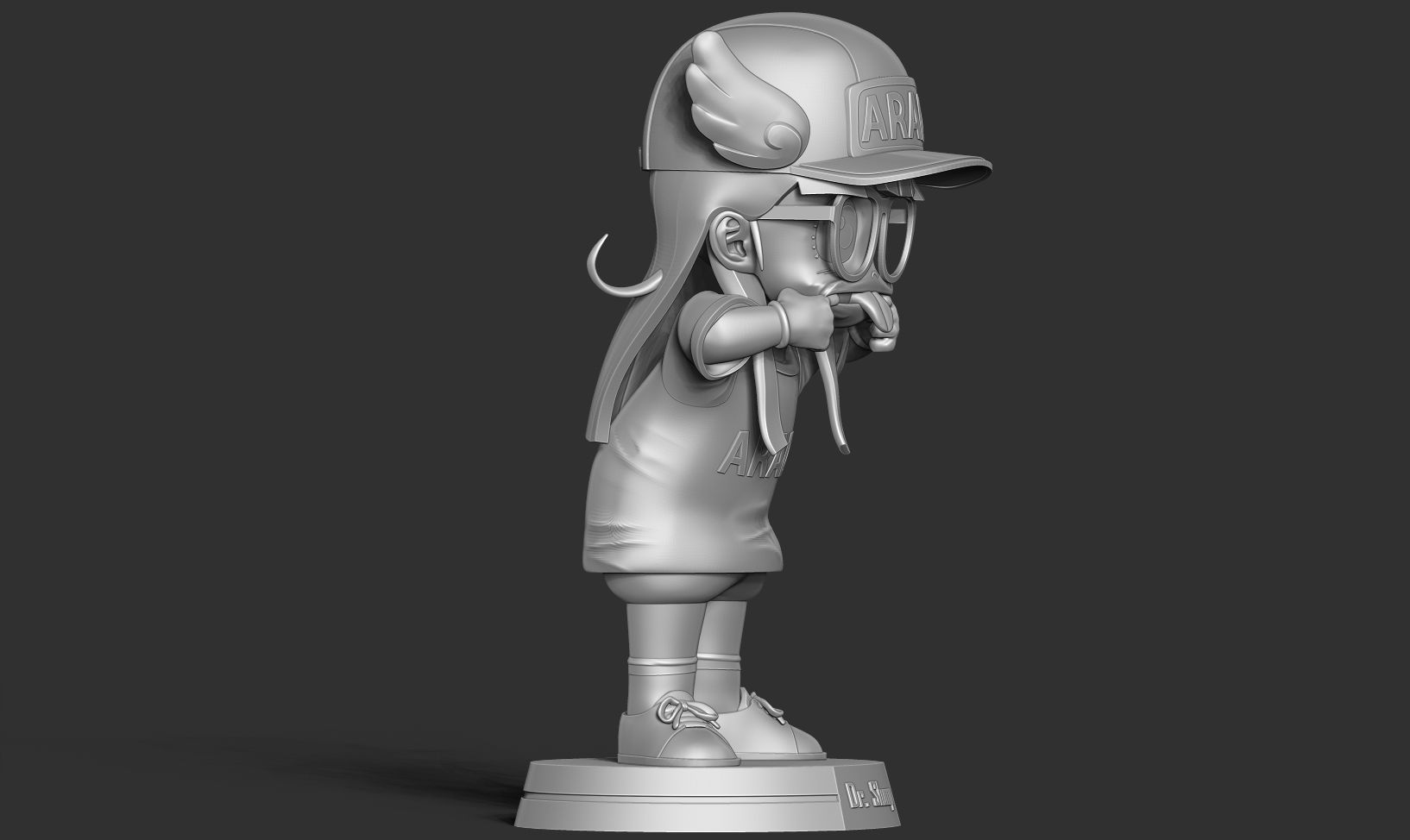 Naughty Arale Norimaki 3D print model_14