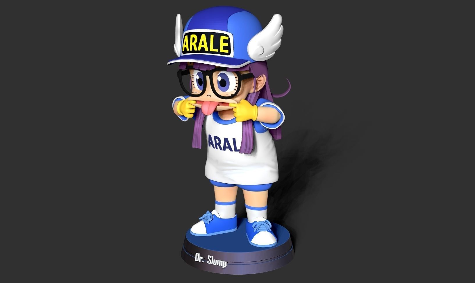 Naughty Arale Norimaki 3D print model_17