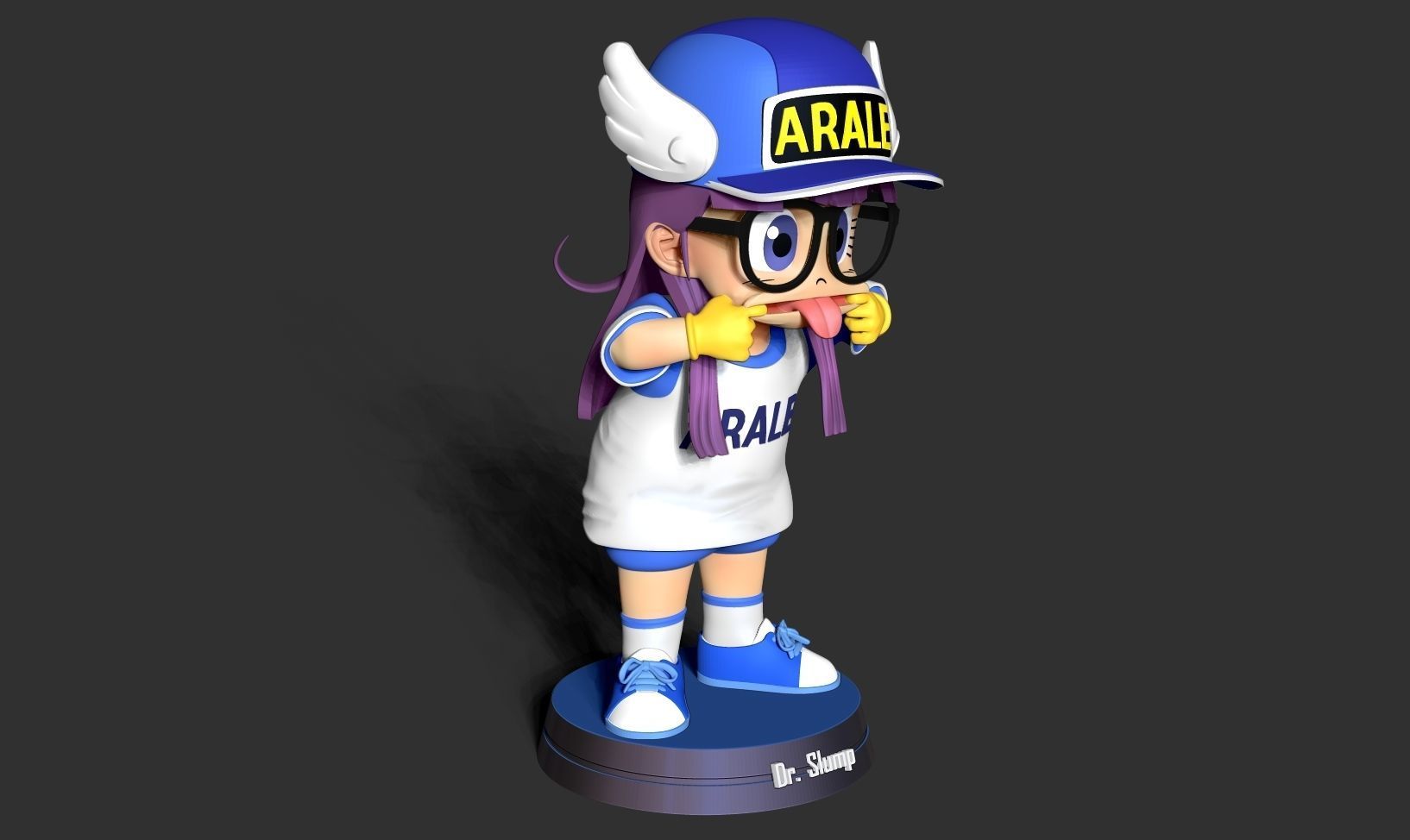 Naughty Arale Norimaki 3D print model_15