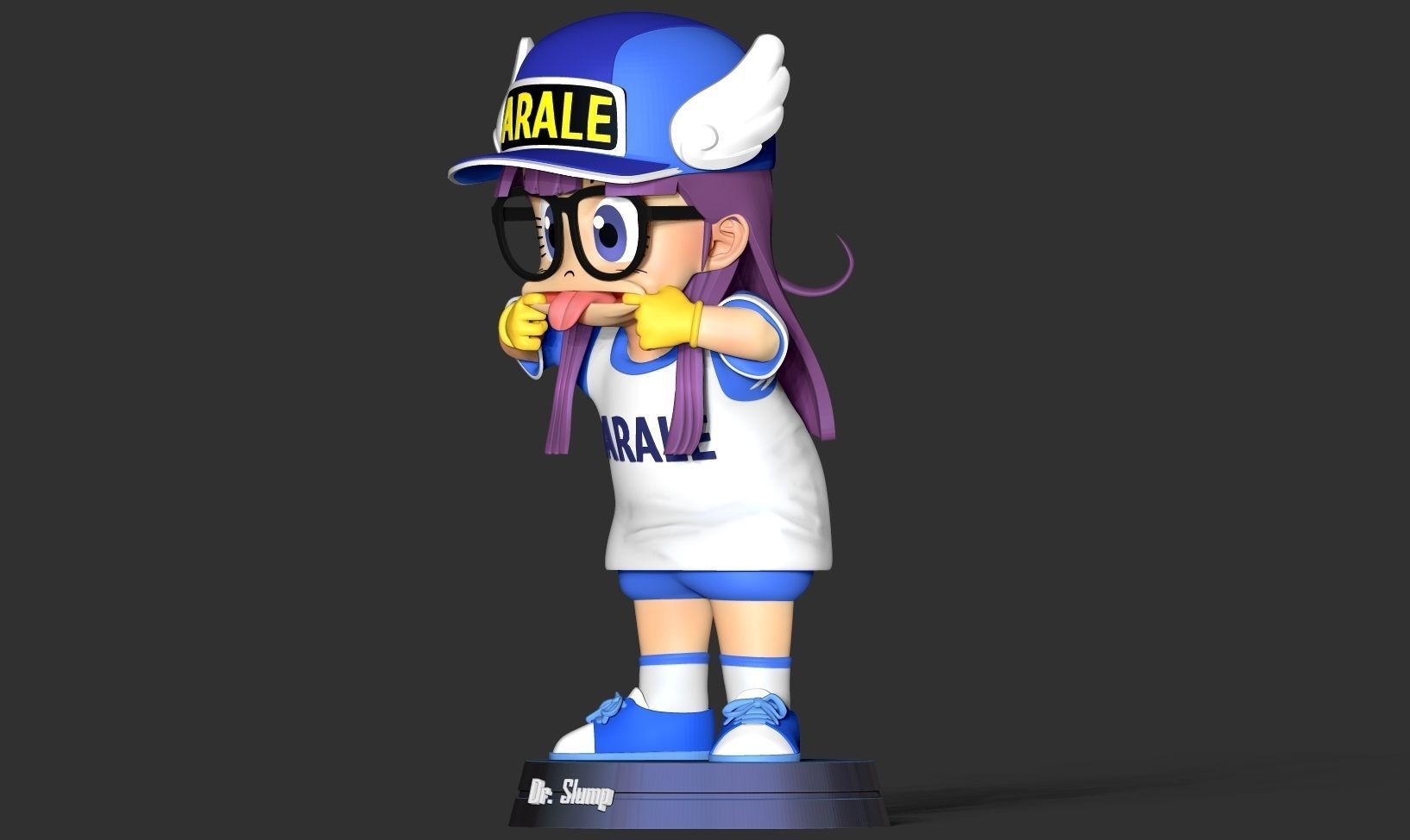 Naughty Arale Norimaki 3D print model_11