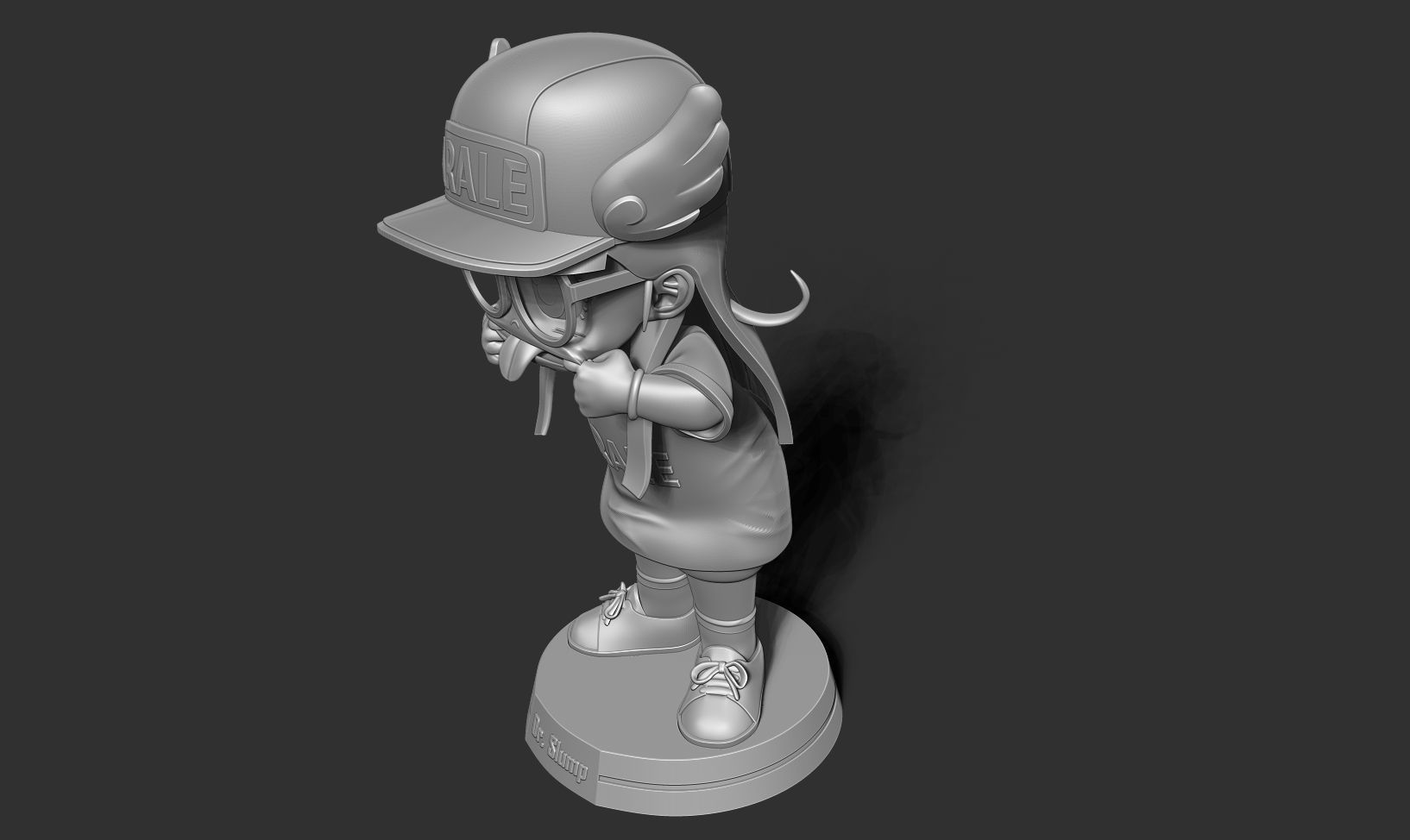 Naughty Arale Norimaki 3D print model_18