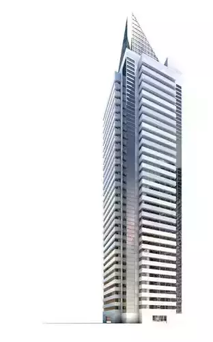 Modernly Configued Super Sky Scraper