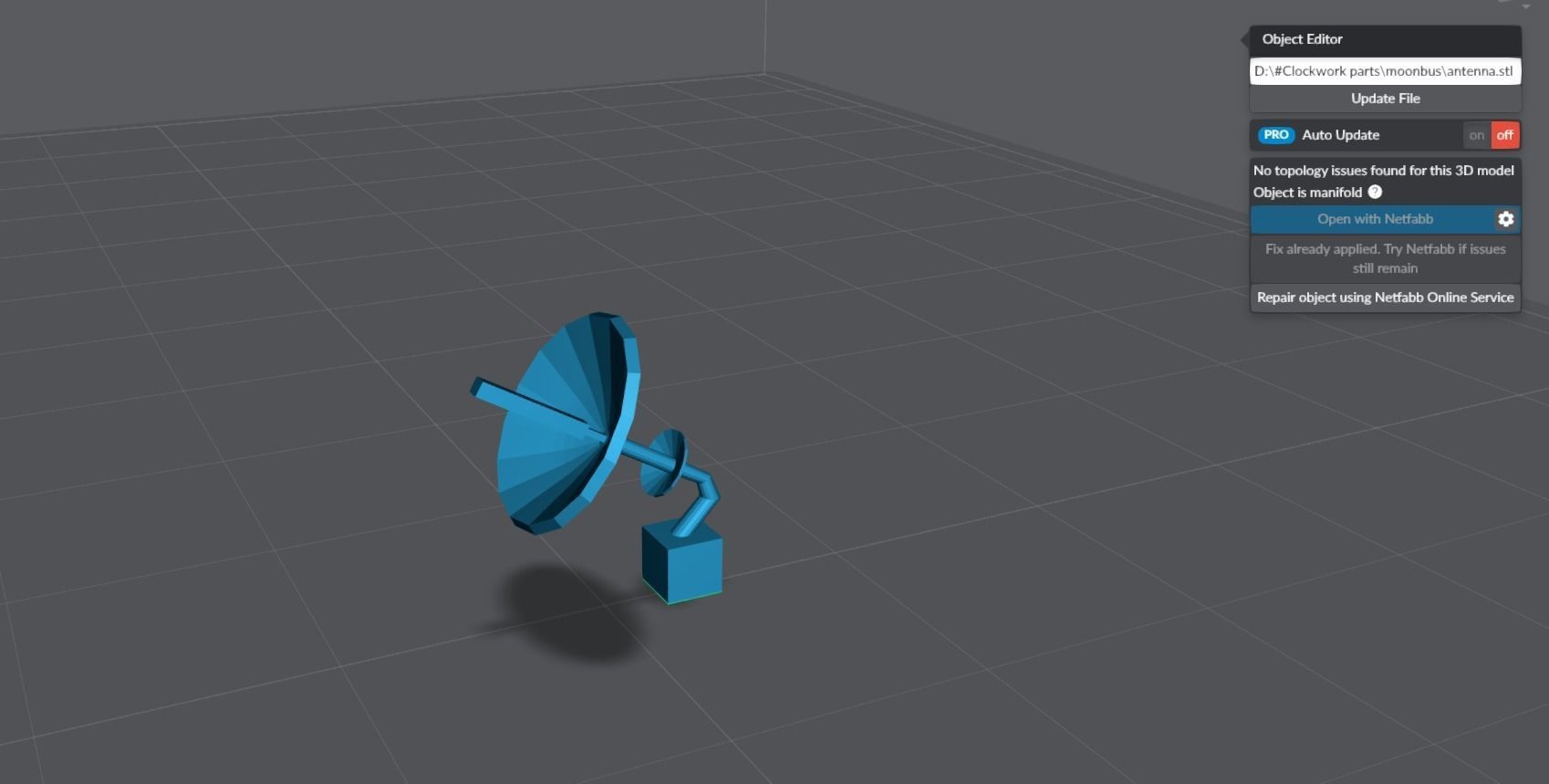 Moonbus Scale model   3D print model_8