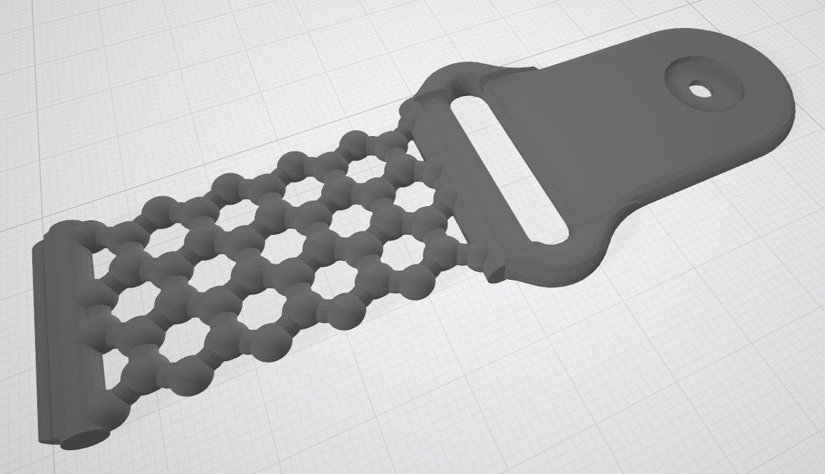 Watchband Graphene female size 3D print model_4