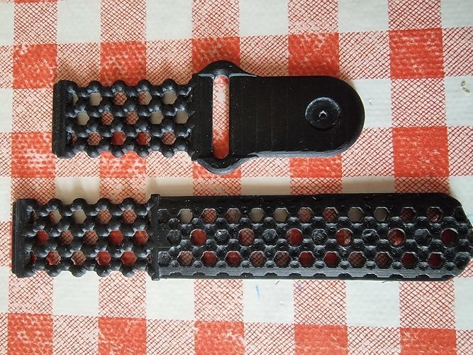 Watchband Graphene female size 3D print model