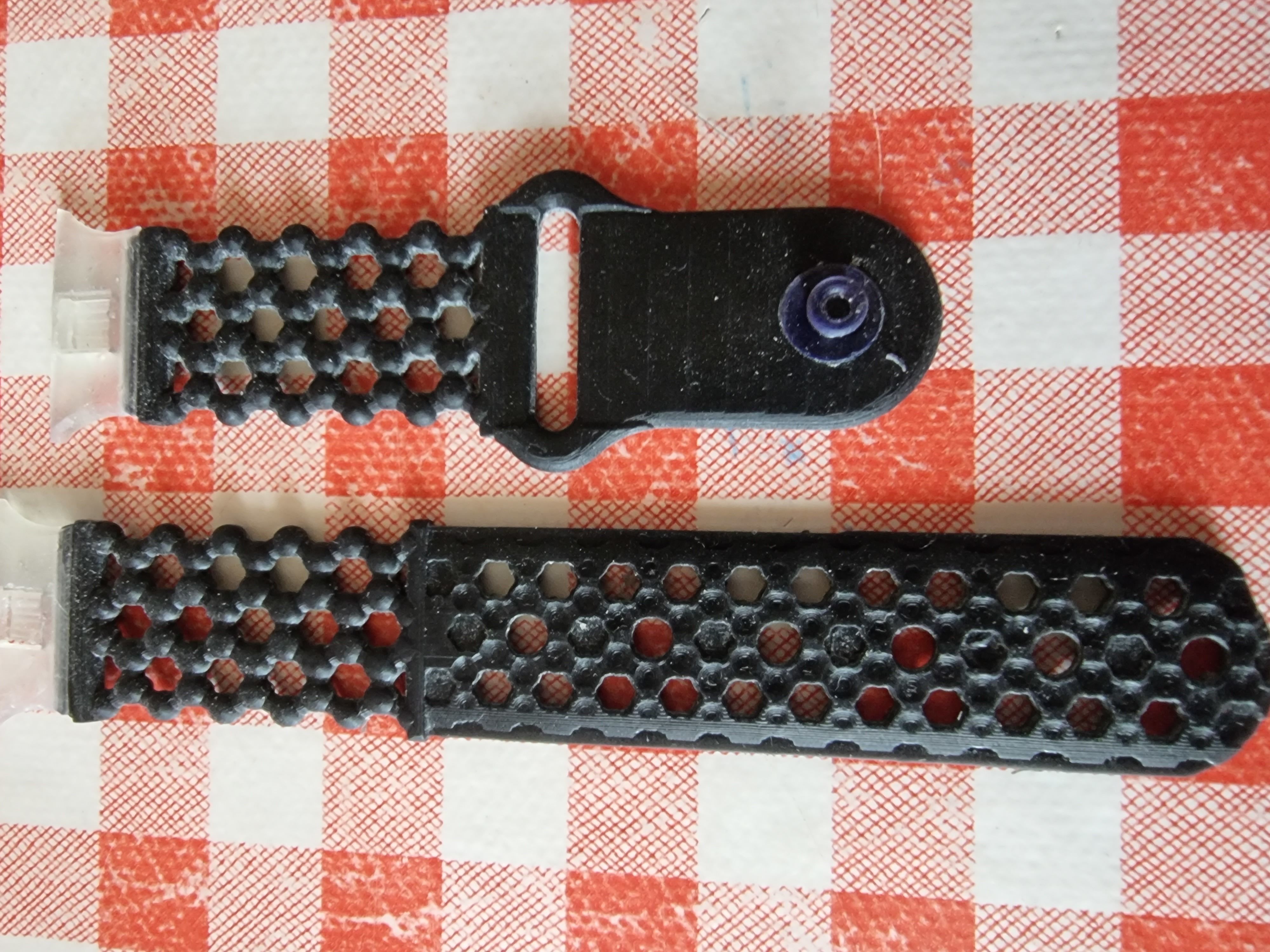 Watchband Graphene female size 3D print model_1