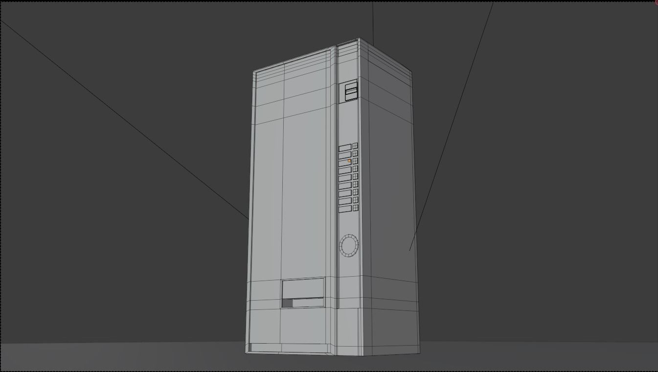 Vending Machine Collection- Pack of 4 Low-poly 3D model_8