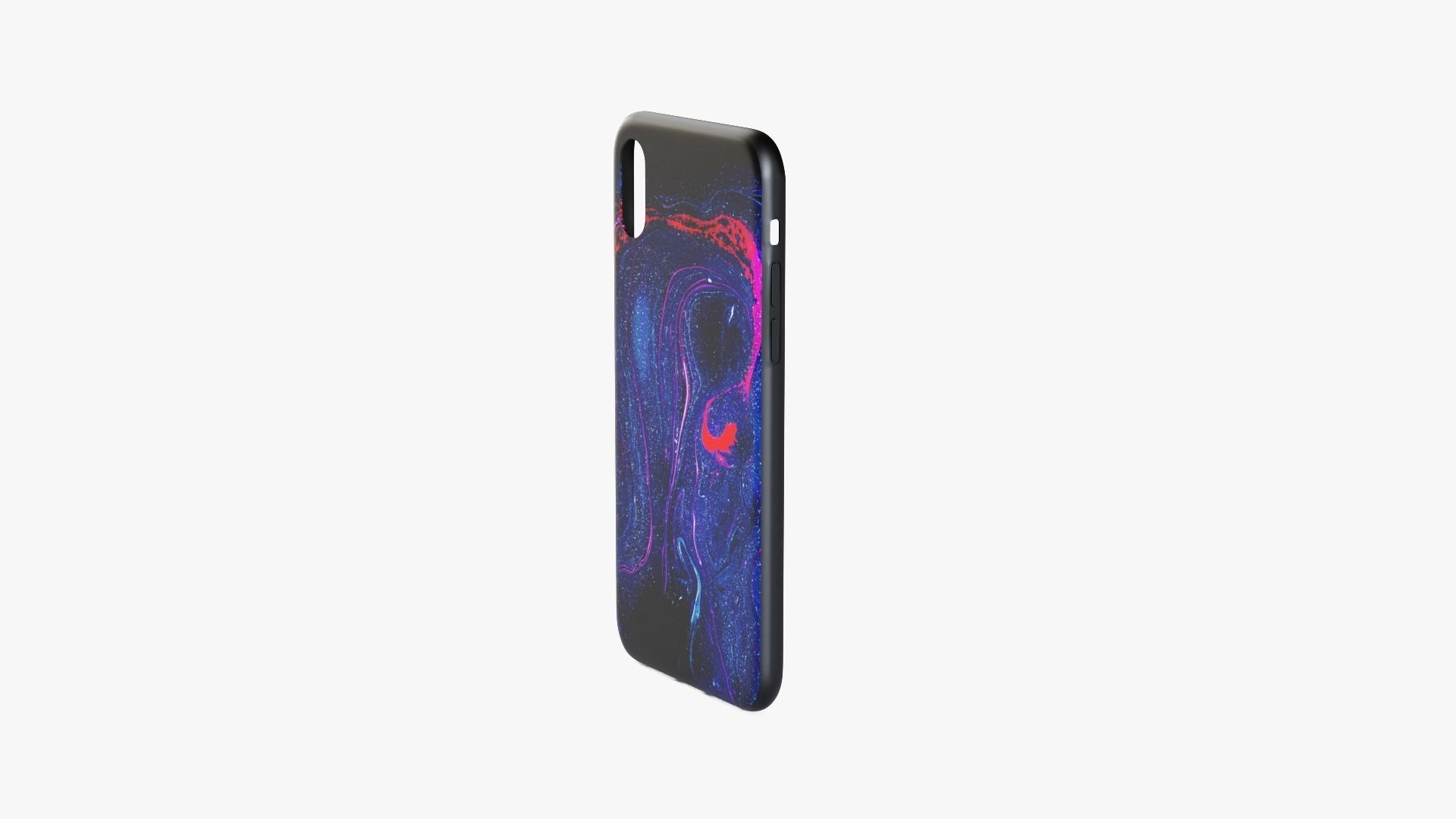 iPhone XS Case 8 Low-poly 3D model_3
