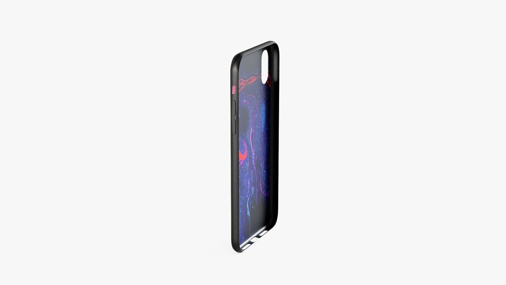 iPhone XS Case 8 Low-poly 3D model_11