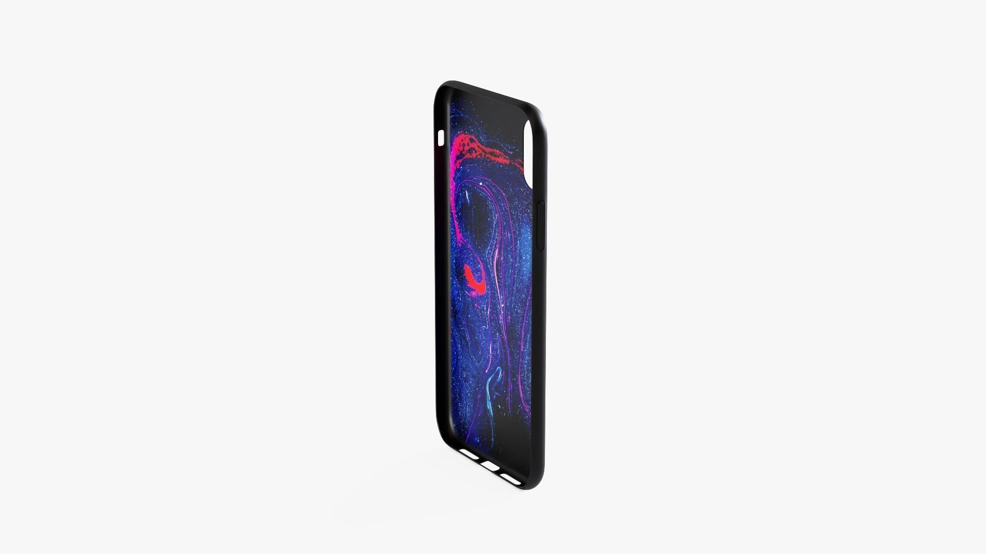 iPhone XS Case 8 Low-poly 3D model_7