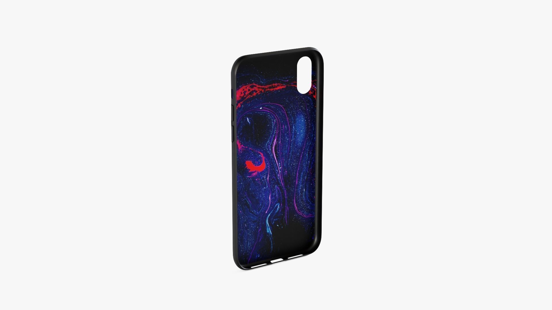 iPhone XS Case 8 Low-poly 3D model_10