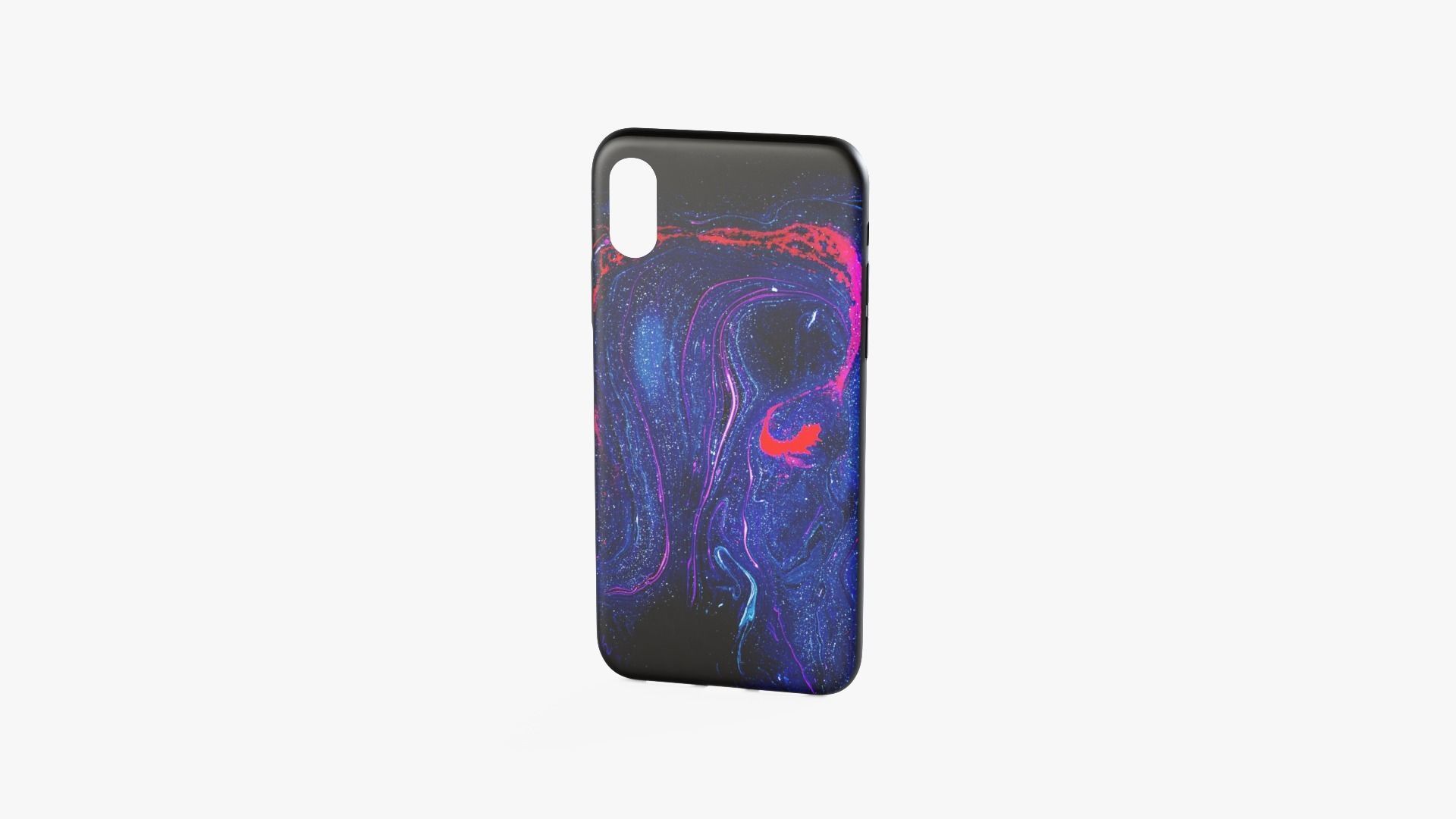 iPhone XS Case 8 Low-poly 3D model_12