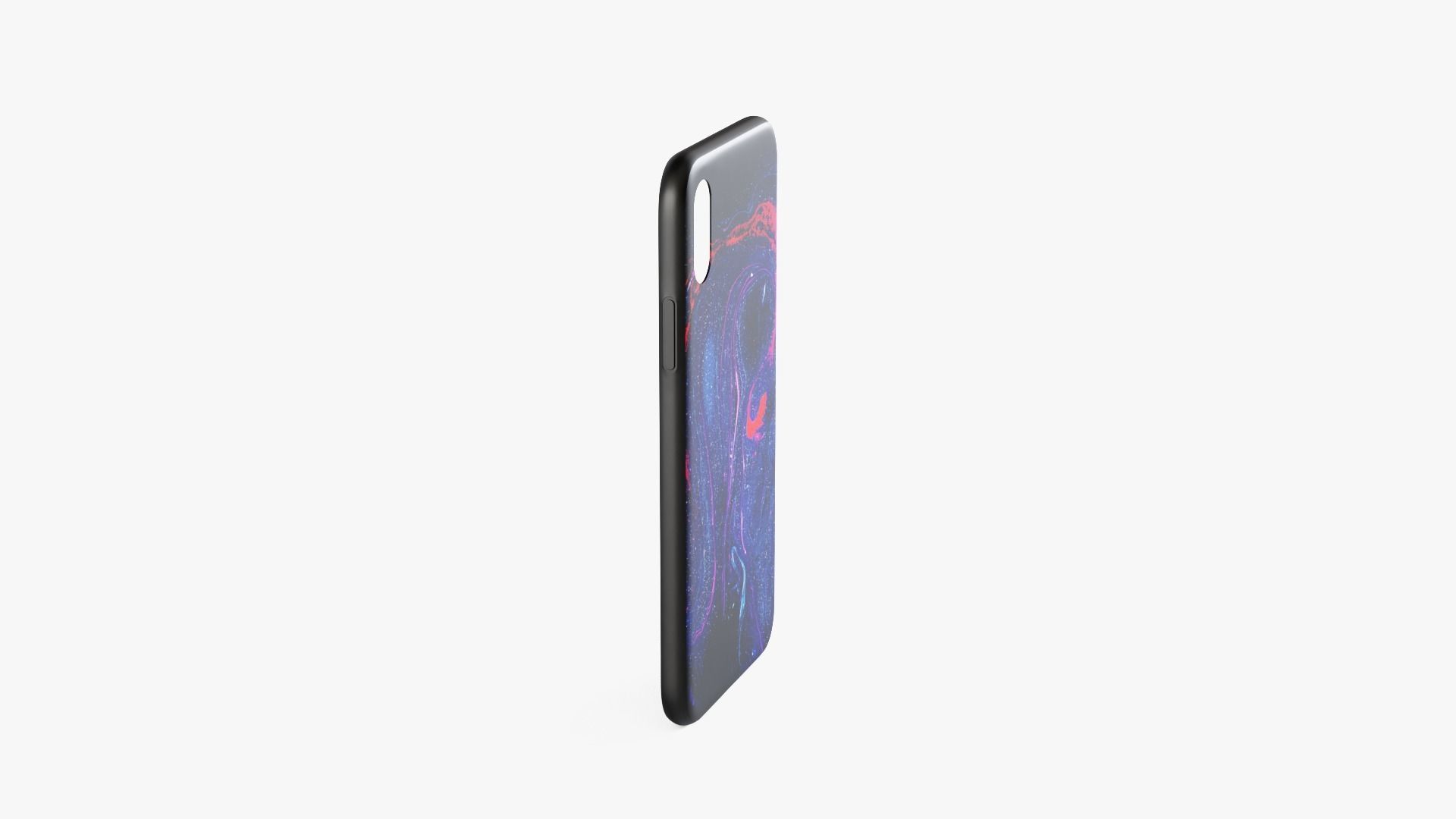 iPhone XS Case 8 Low-poly 3D model_6