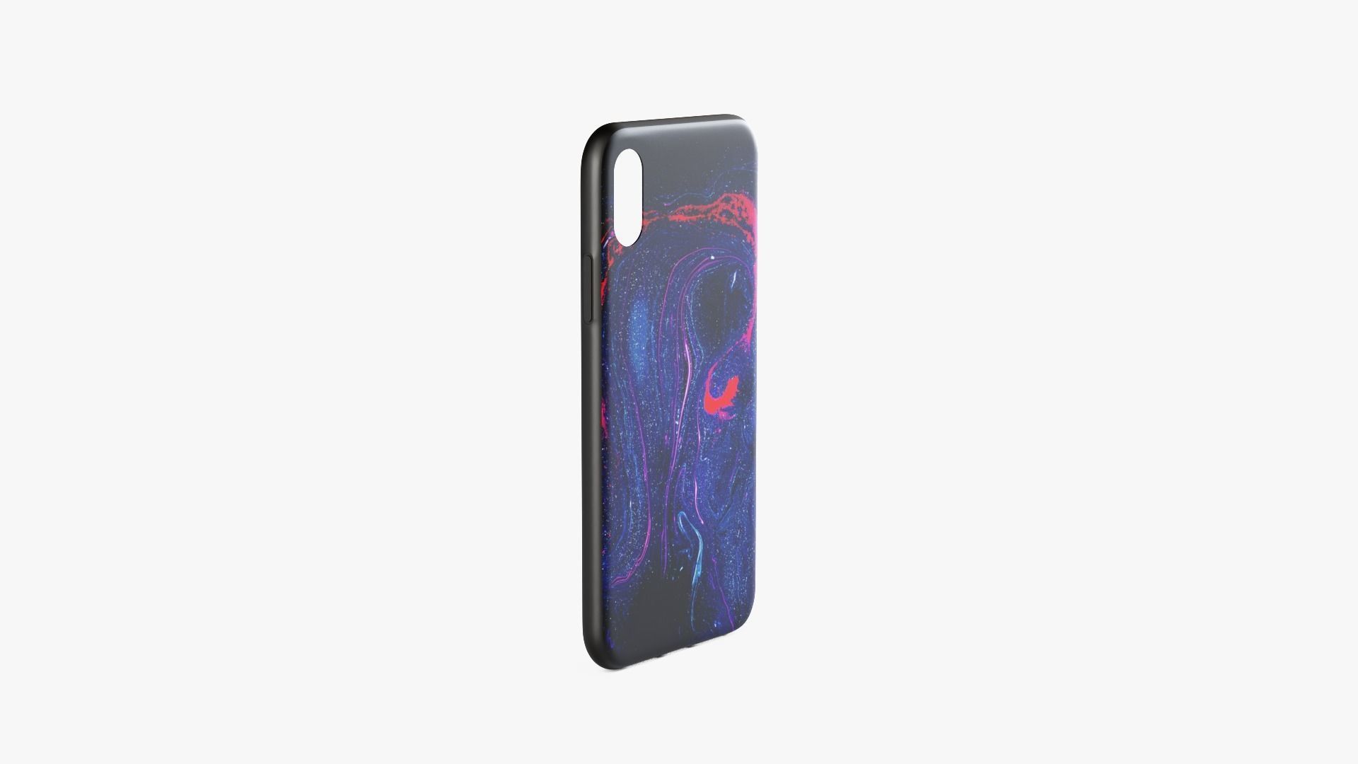 iPhone XS Case 8 Low-poly 3D model_2