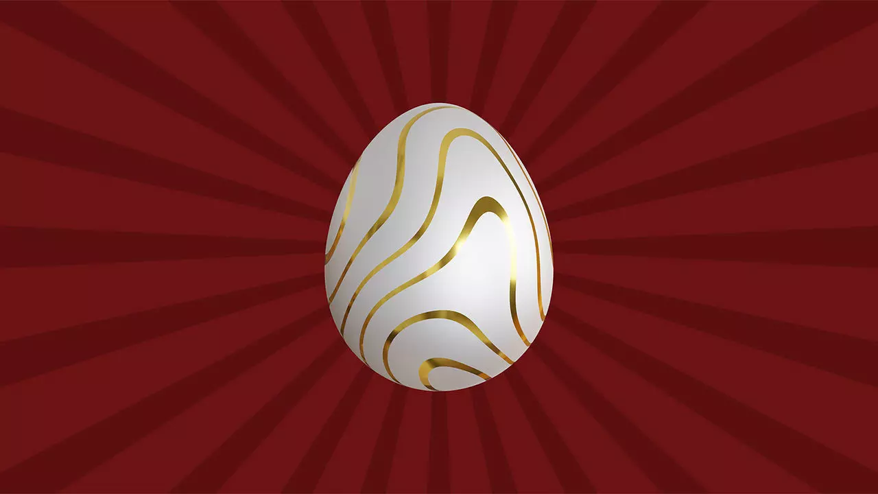easter egg Free low-poly 3D model