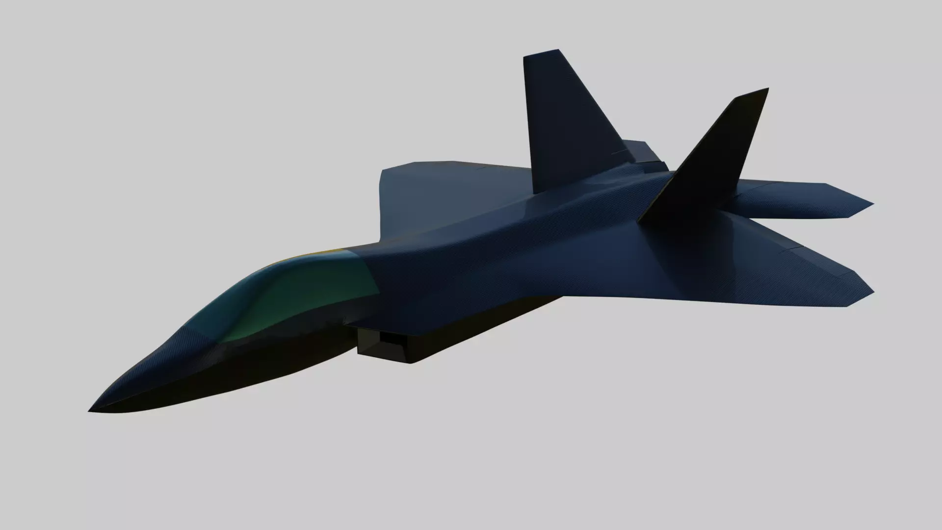 F-22 Raptor 3D model_0