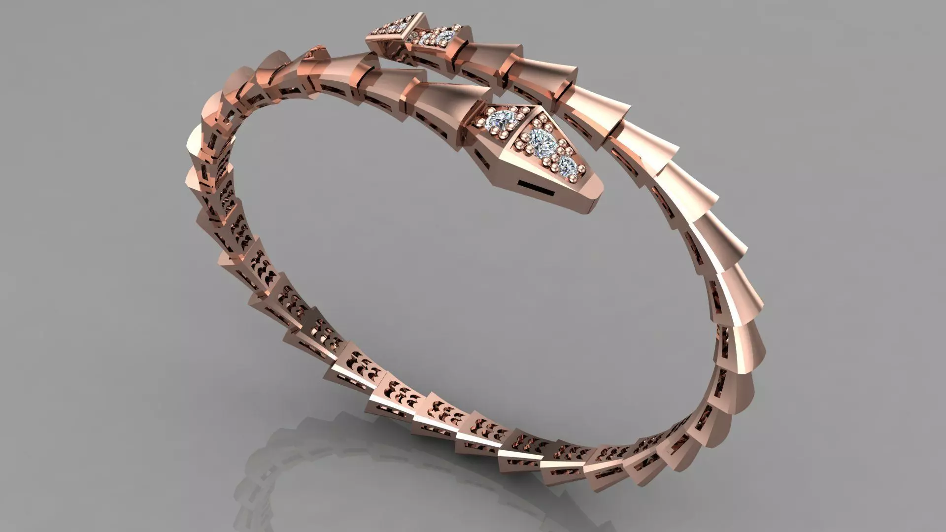 bvl bracelet 3D model_0