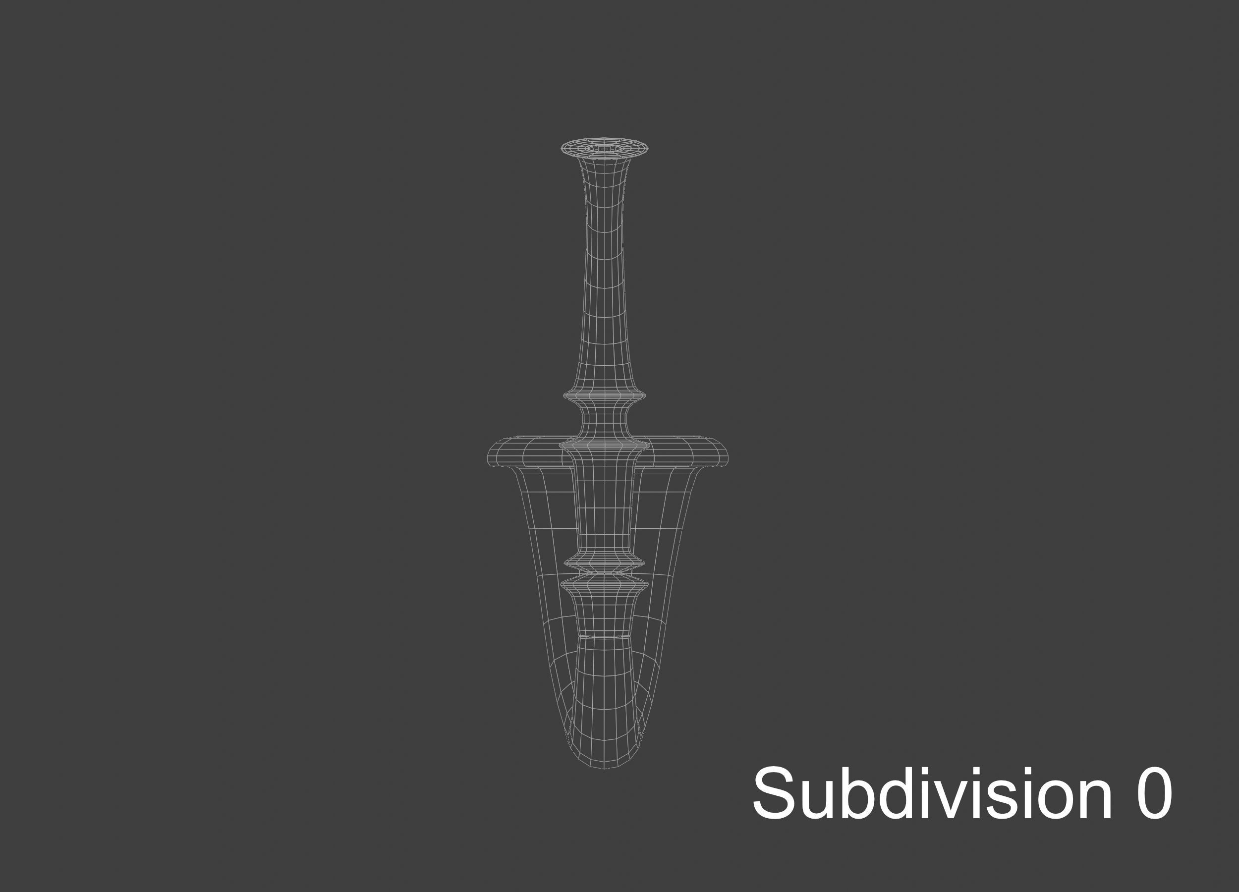 Vintage wooden tobacco pipe smoking 3D model_22