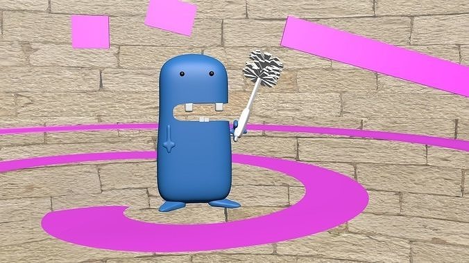 small monster Free 3D model