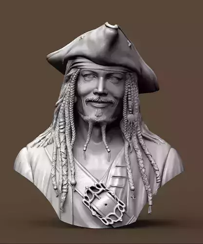 Bust Jack Sparrow