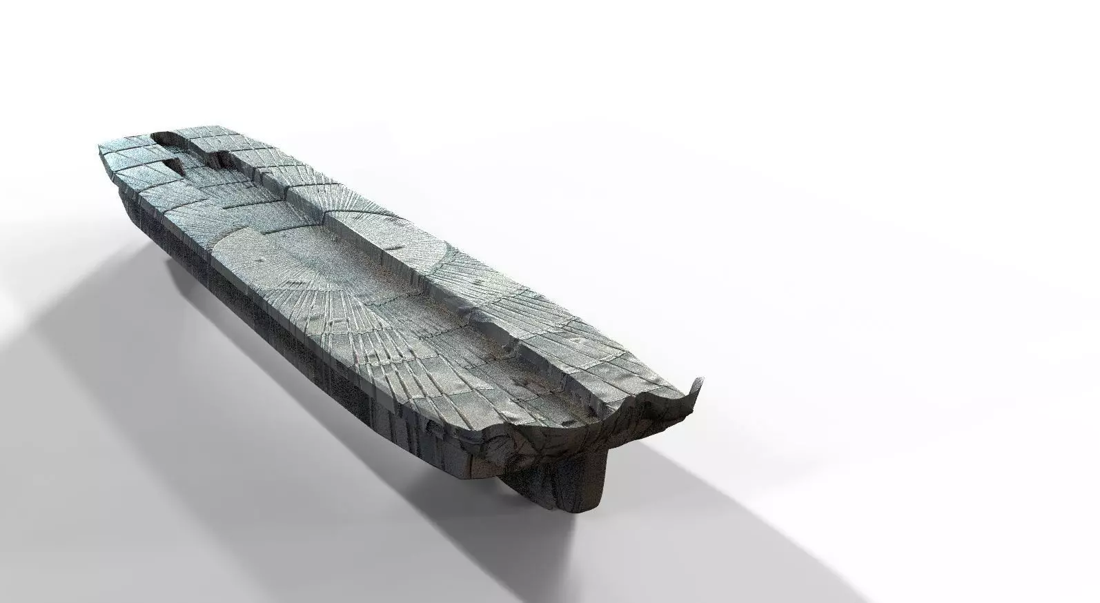 Raft wood 3D model