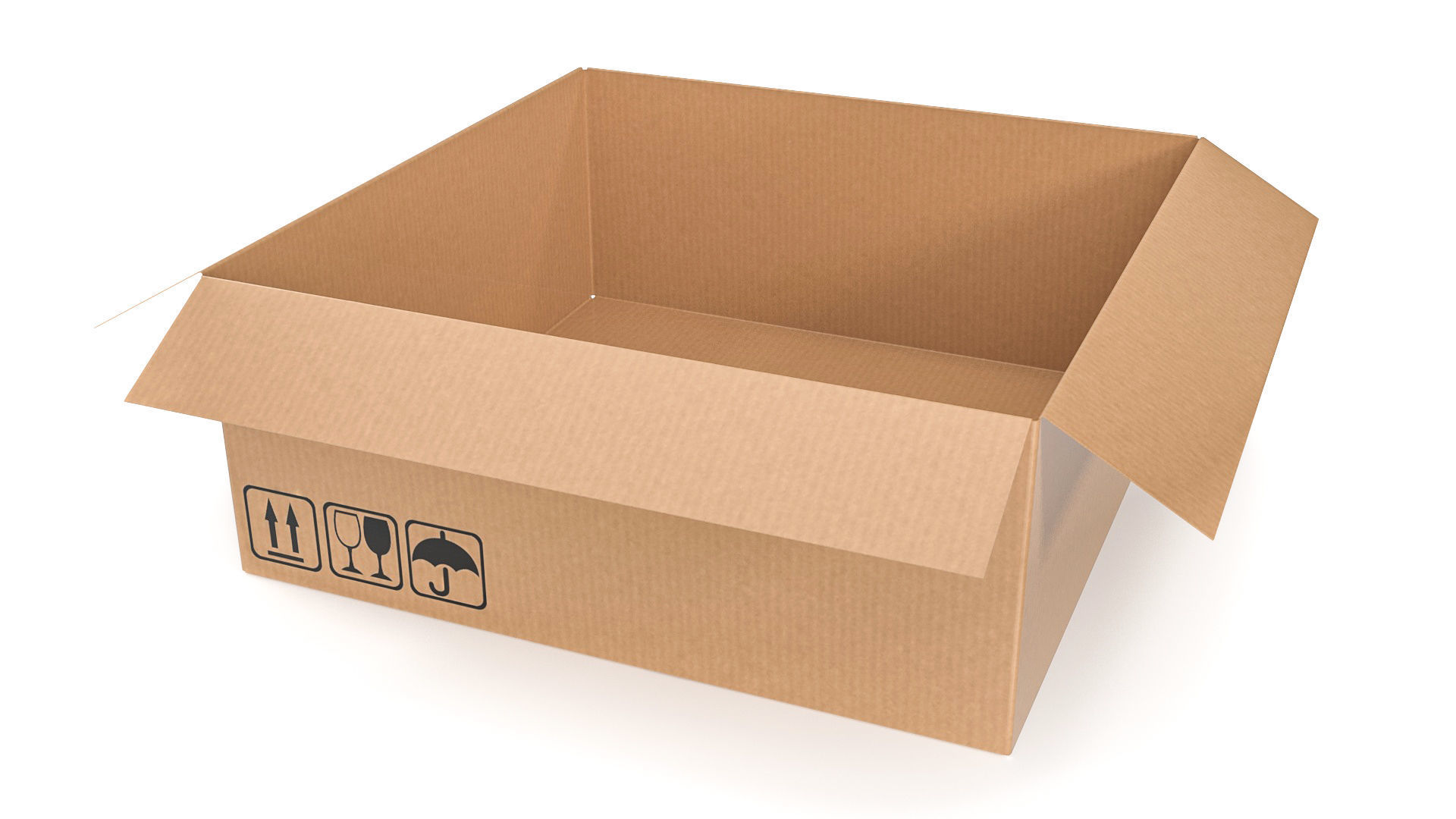 Cardboard boxes 06 3D Model Collection_12