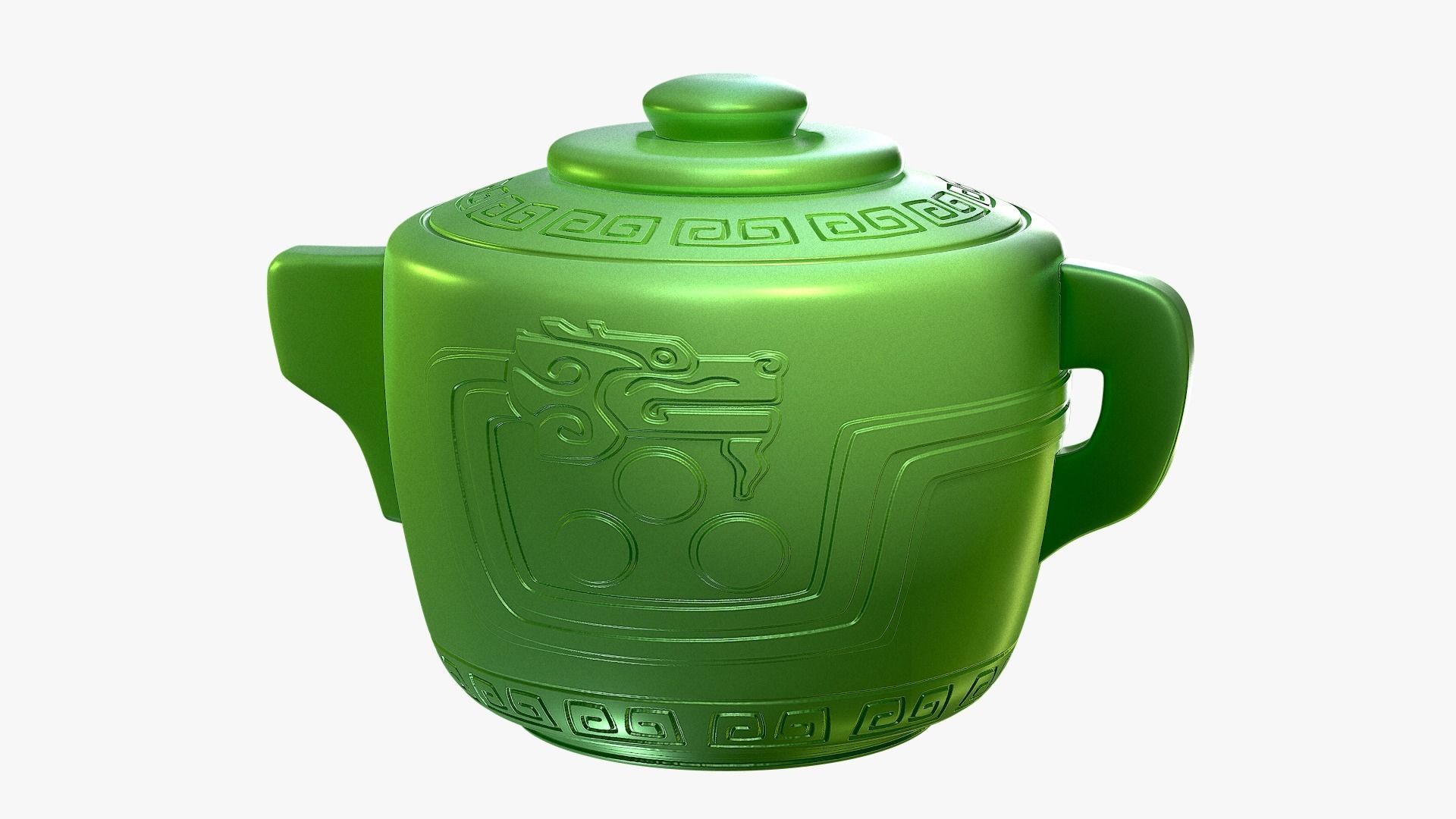 Wish Dragon Vase for 3D printing 3D print model_14