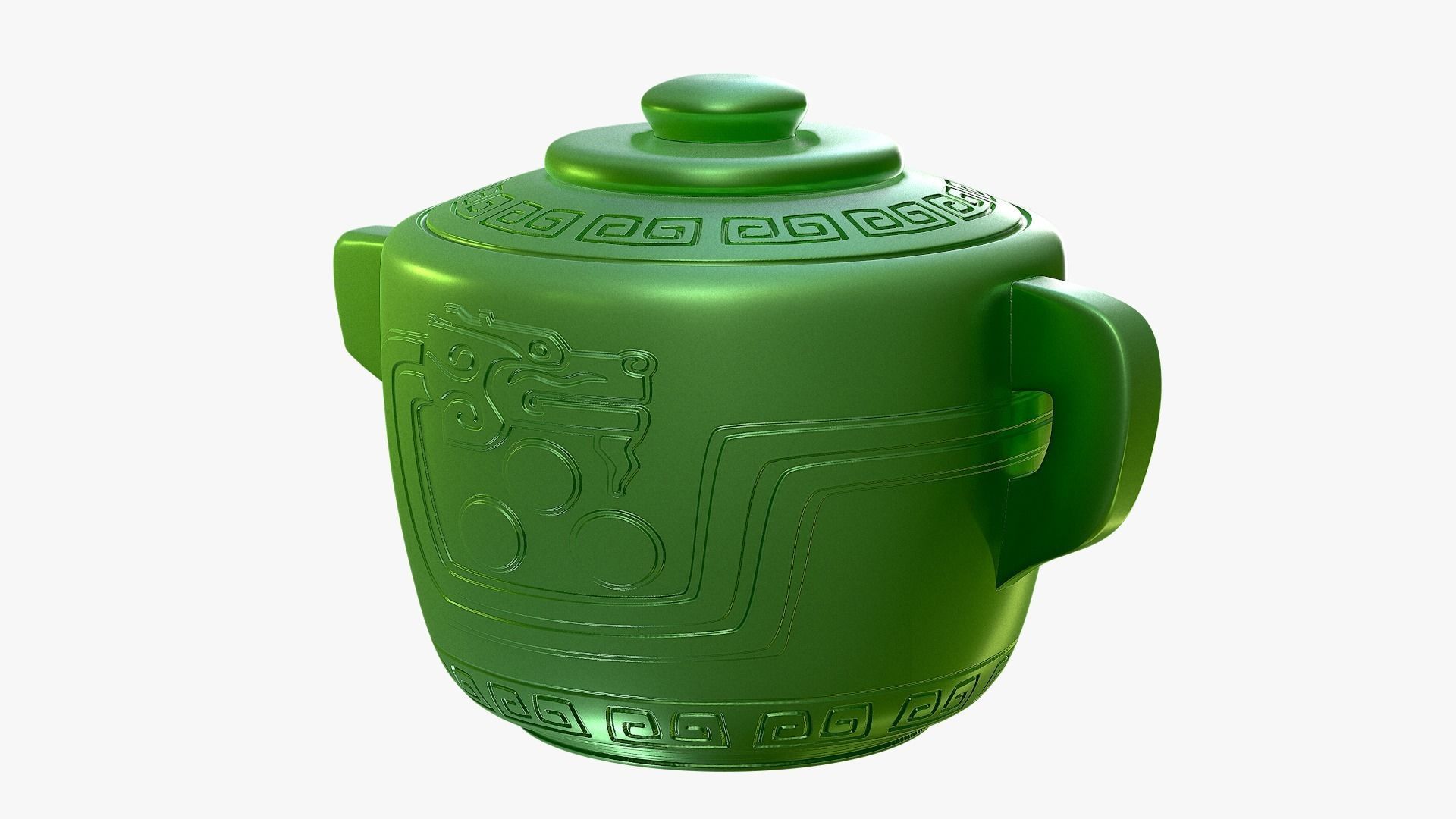 Wish Dragon Vase for 3D printing 3D print model_13